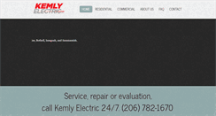 Desktop Screenshot of kemlyelectric.com